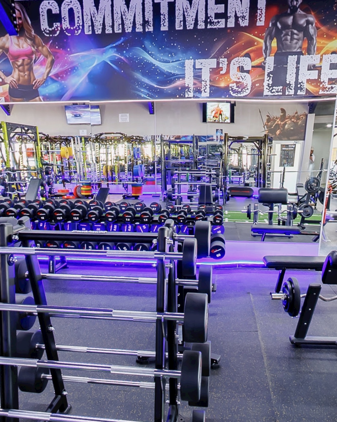VIP GYM Paralimni interior view 13