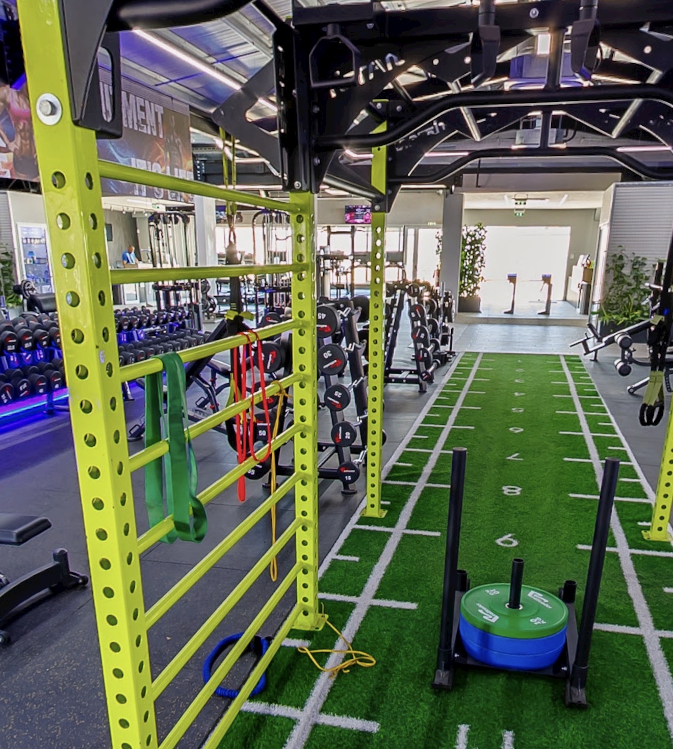 VIP GYM Paralimni interior view 10