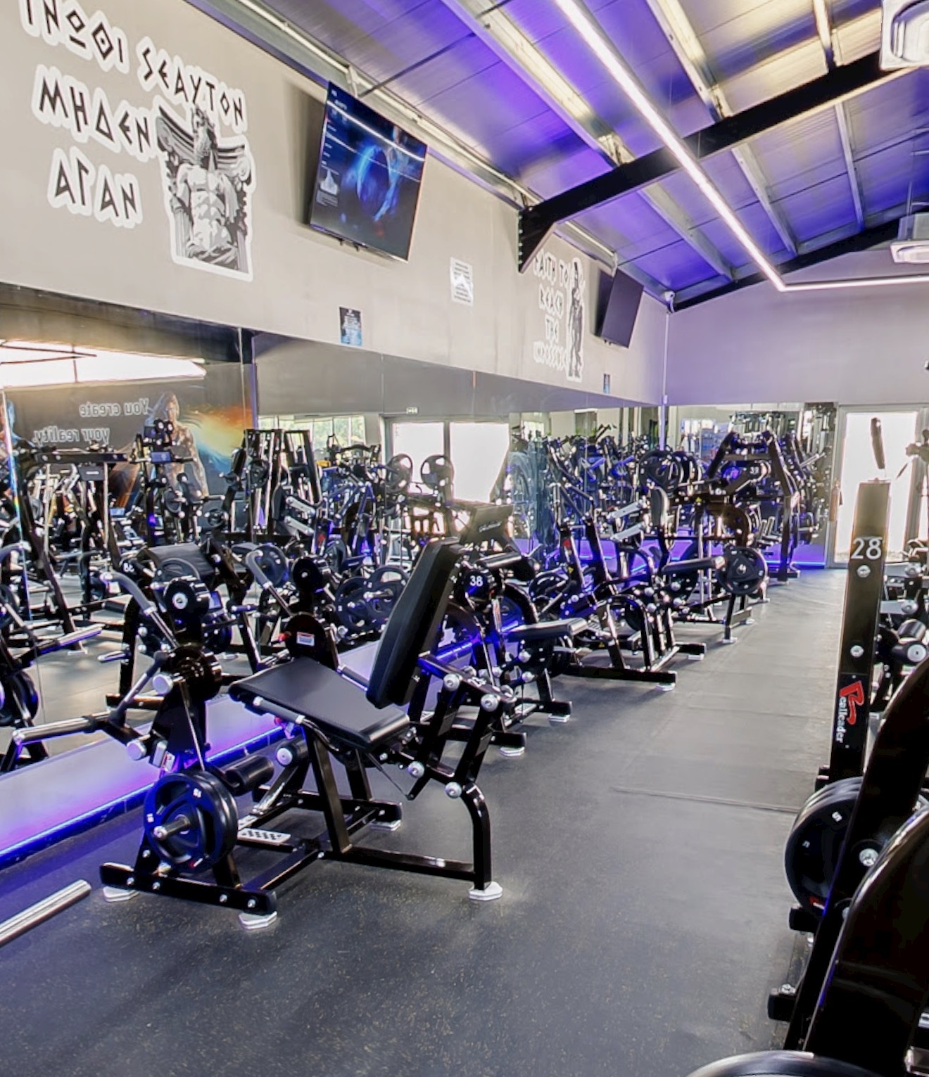 VIP GYM Paralimni interior view 2