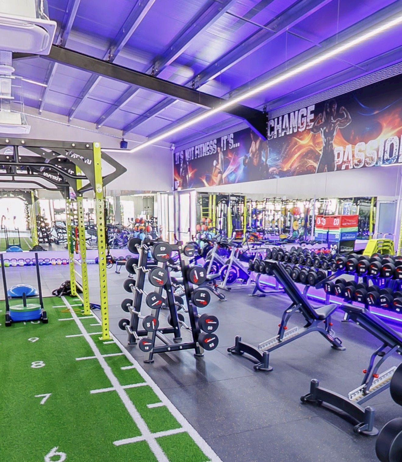 VIP GYM Paralimni interior view 6